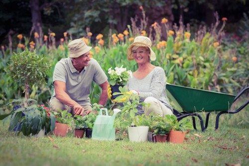 Gardening services in Kingsbury for a well-kept residential garden