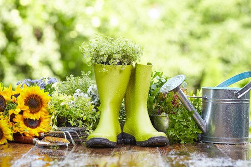 Seasonal lawn mowing maintenance for Kingsbury homes