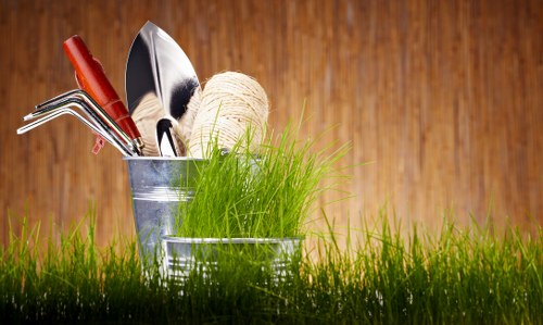 Reused garden items prepared for charity donation
